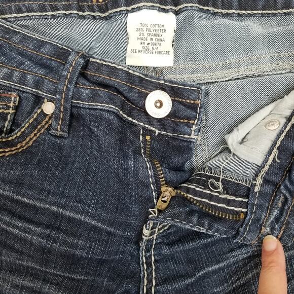 Hydraulic Cuffed Denim Shorts 5/6 - Picture 6 of 7